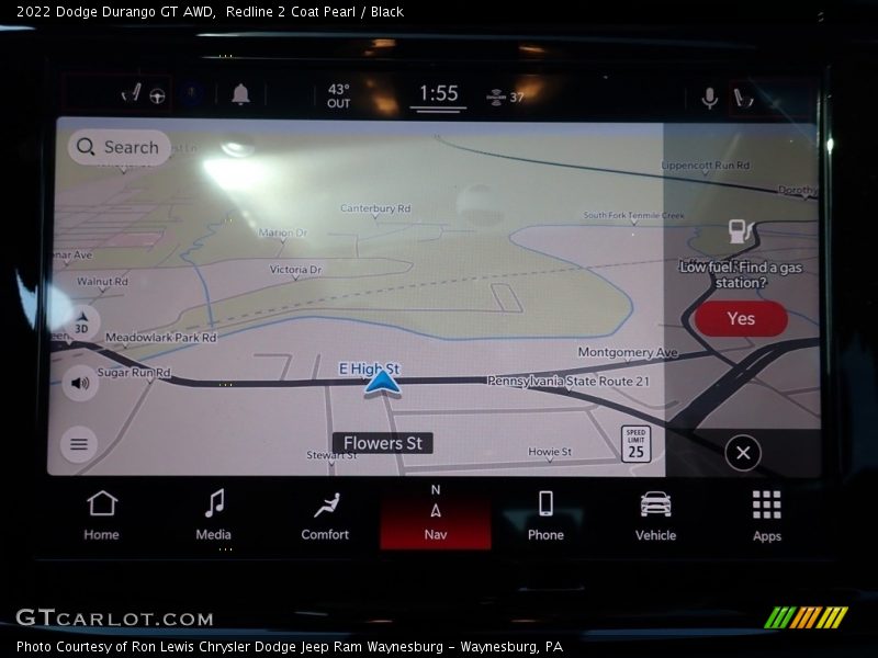 Redline 2 Coat Pearl / Black 2022 Dodge Durango GT AWD