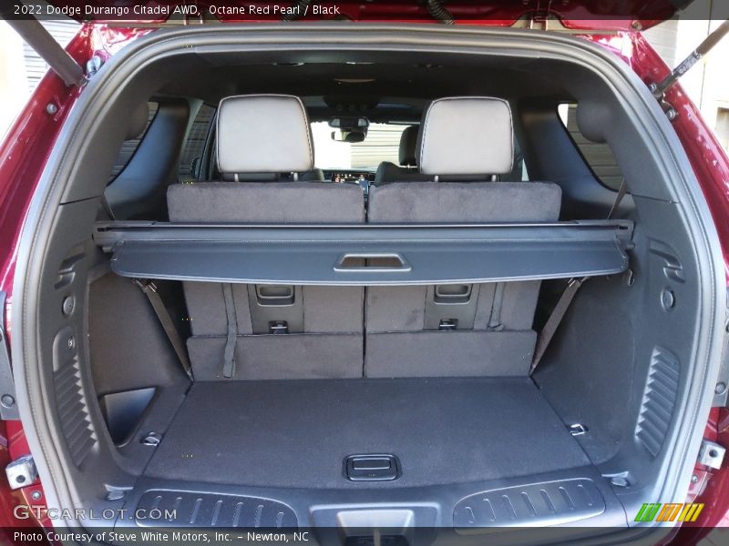 Octane Red Pearl / Black 2022 Dodge Durango Citadel AWD