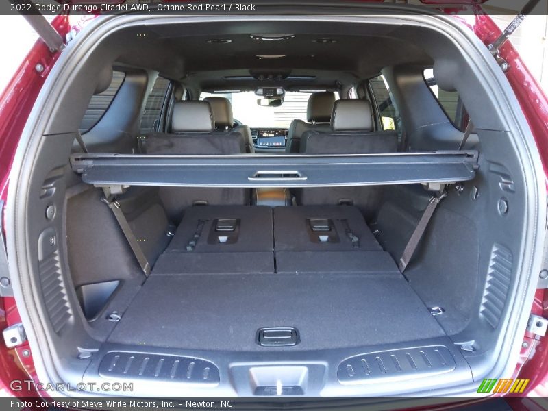 Octane Red Pearl / Black 2022 Dodge Durango Citadel AWD