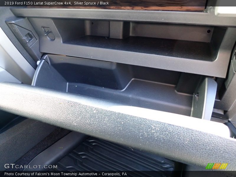 Silver Spruce / Black 2019 Ford F150 Lariat SuperCrew 4x4