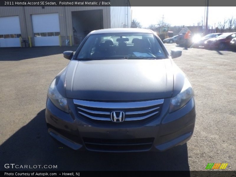 Polished Metal Metallic / Black 2011 Honda Accord SE Sedan