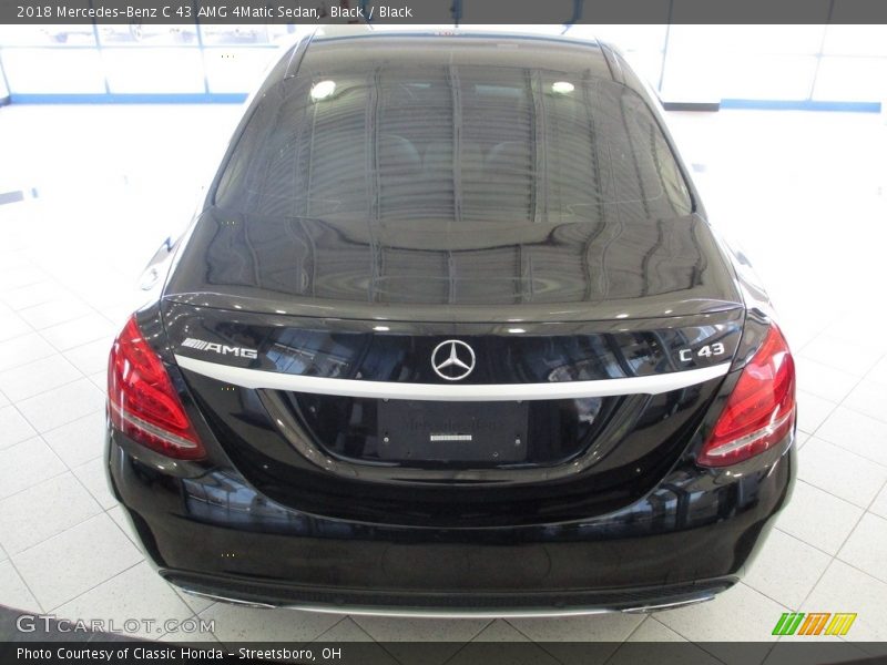 Black / Black 2018 Mercedes-Benz C 43 AMG 4Matic Sedan