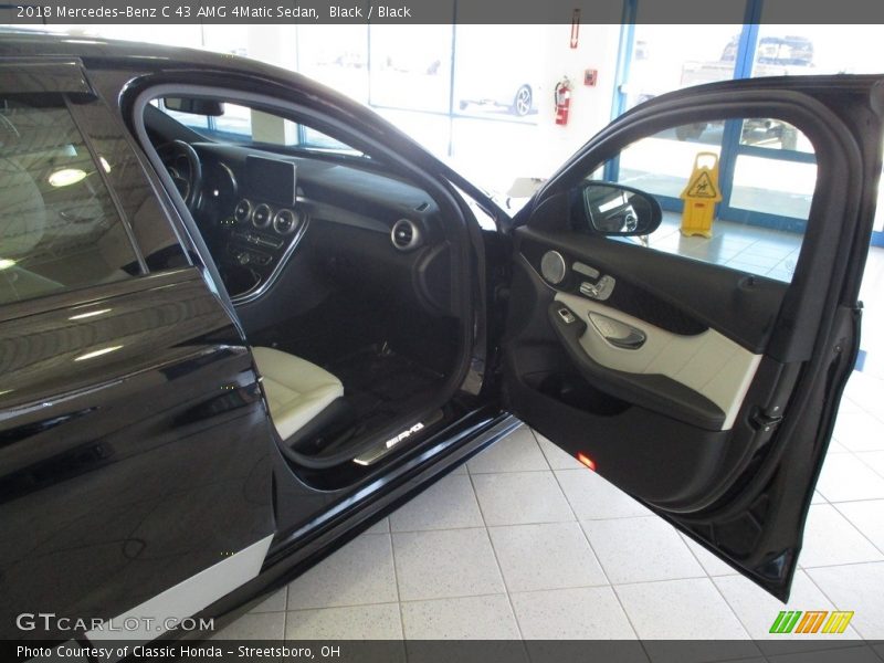Black / Black 2018 Mercedes-Benz C 43 AMG 4Matic Sedan