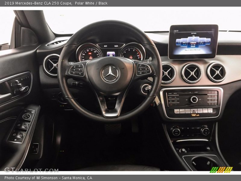Polar White / Black 2019 Mercedes-Benz CLA 250 Coupe