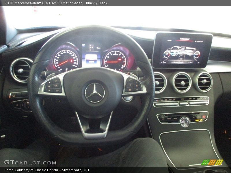 Black / Black 2018 Mercedes-Benz C 43 AMG 4Matic Sedan