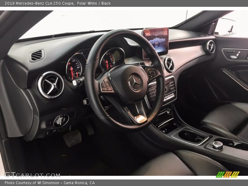 Polar White / Black 2019 Mercedes-Benz CLA 250 Coupe