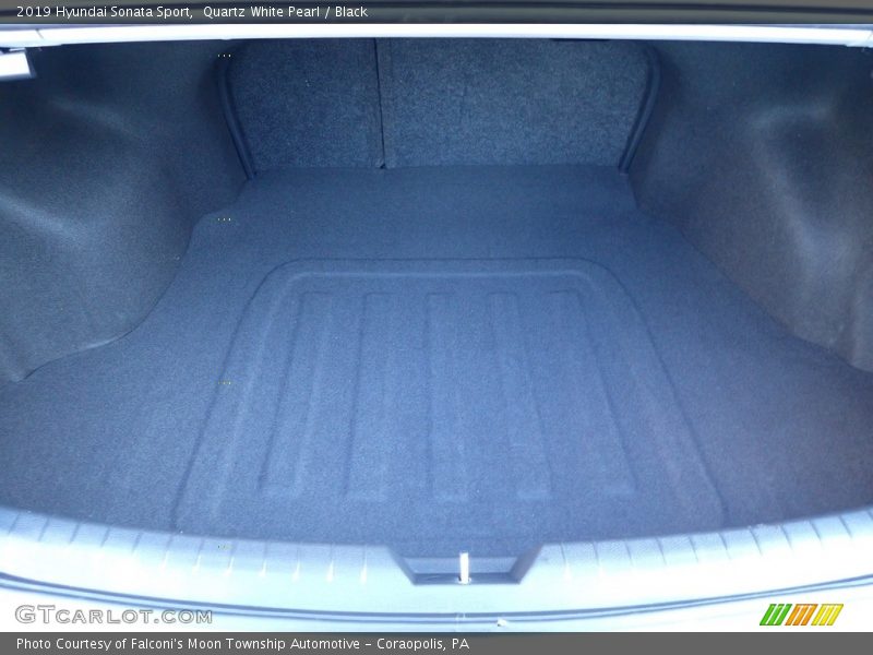 Quartz White Pearl / Black 2019 Hyundai Sonata Sport