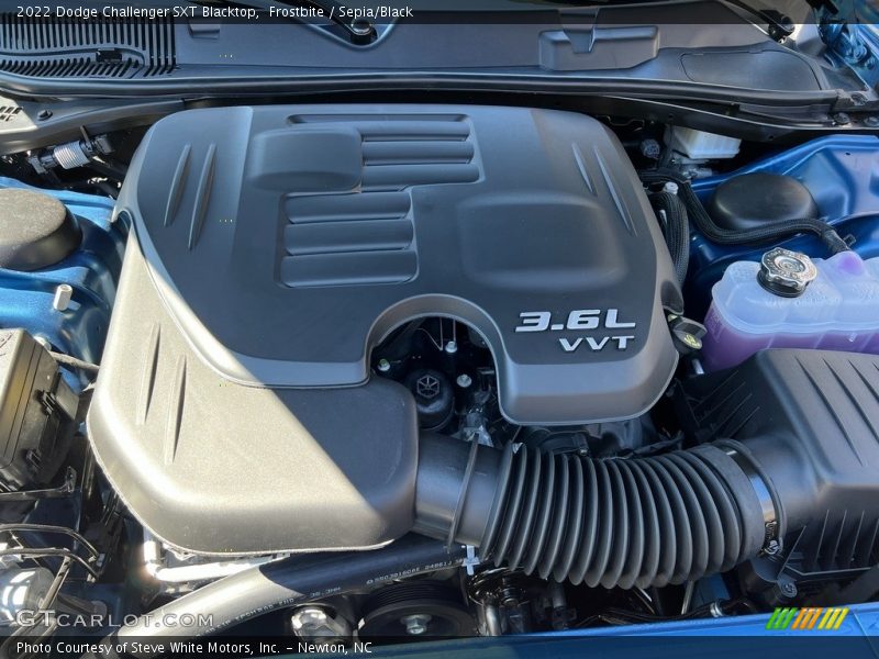  2022 Challenger SXT Blacktop Engine - 3.6 Liter DOHC 24-Valve VVT V6