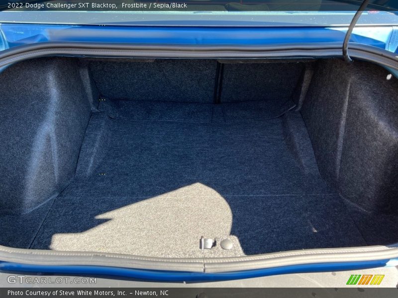  2022 Challenger SXT Blacktop Trunk