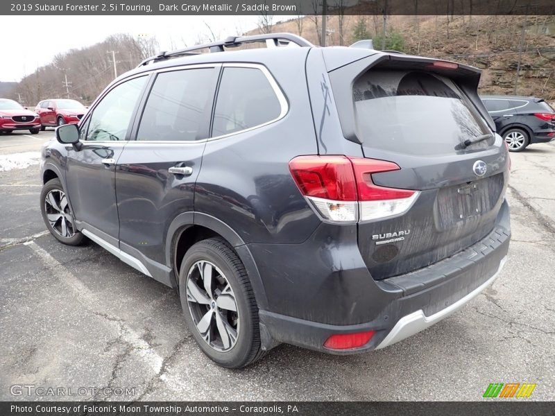 Dark Gray Metallic / Saddle Brown 2019 Subaru Forester 2.5i Touring