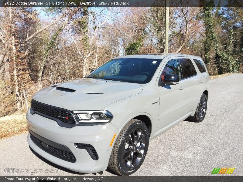 Front 3/4 View of 2022 Durango R/T Blacktop AWD