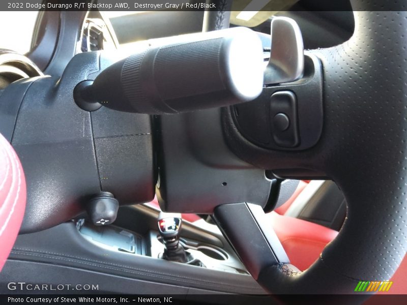 Destroyer Gray / Red/Black 2022 Dodge Durango R/T Blacktop AWD