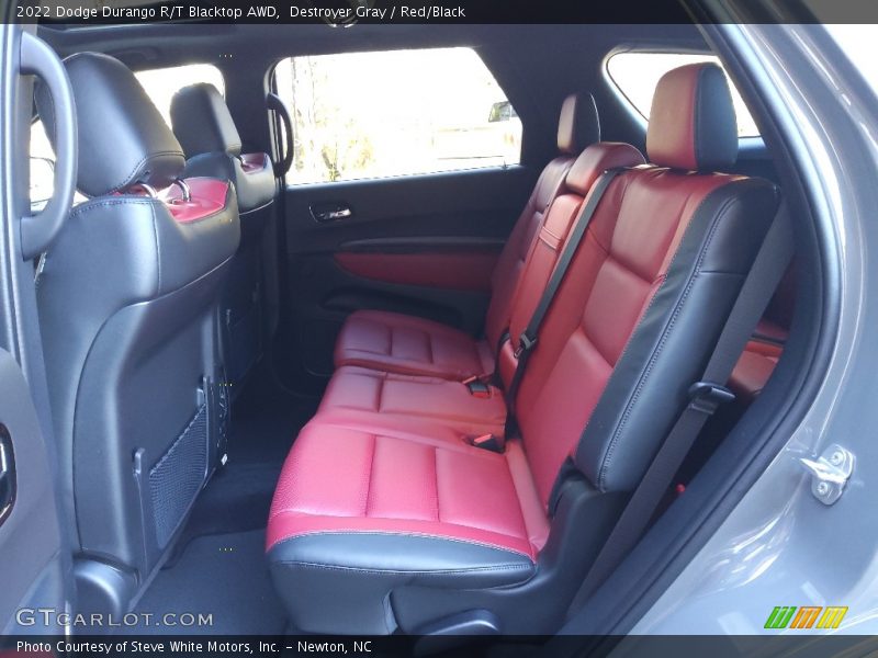 Rear Seat of 2022 Durango R/T Blacktop AWD
