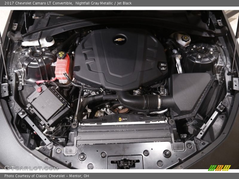 Nightfall Gray Metallic / Jet Black 2017 Chevrolet Camaro LT Convertible