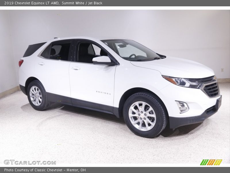 Summit White / Jet Black 2019 Chevrolet Equinox LT AWD