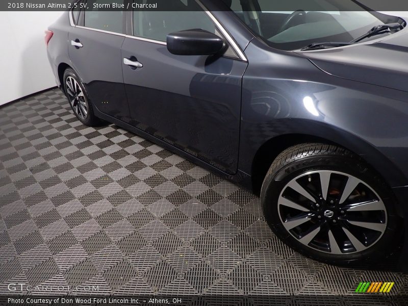 Storm Blue / Charcoal 2018 Nissan Altima 2.5 SV