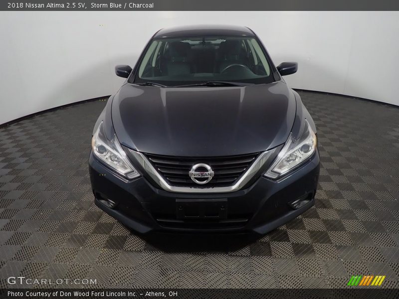 Storm Blue / Charcoal 2018 Nissan Altima 2.5 SV