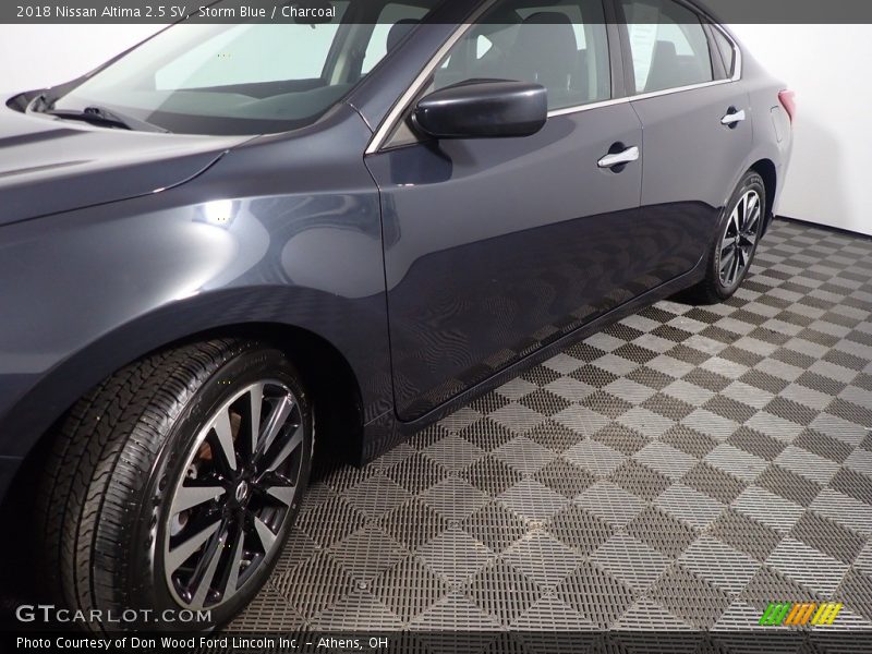Storm Blue / Charcoal 2018 Nissan Altima 2.5 SV