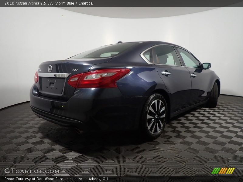 Storm Blue / Charcoal 2018 Nissan Altima 2.5 SV