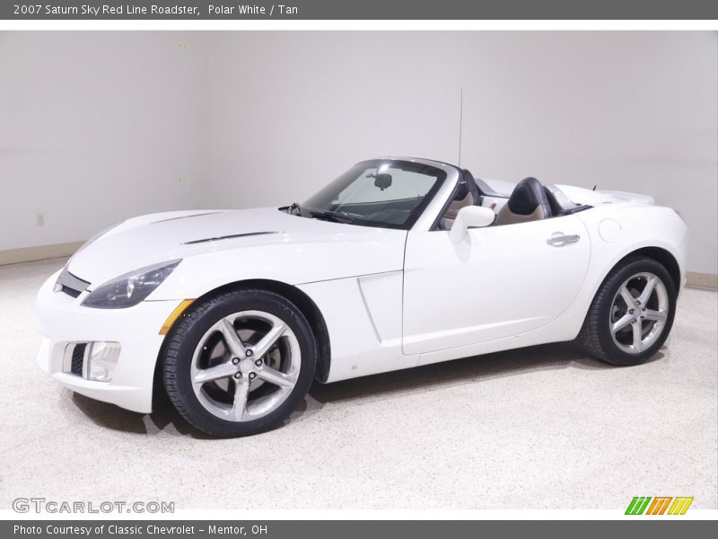 Front 3/4 View of 2007 Sky Red Line Roadster