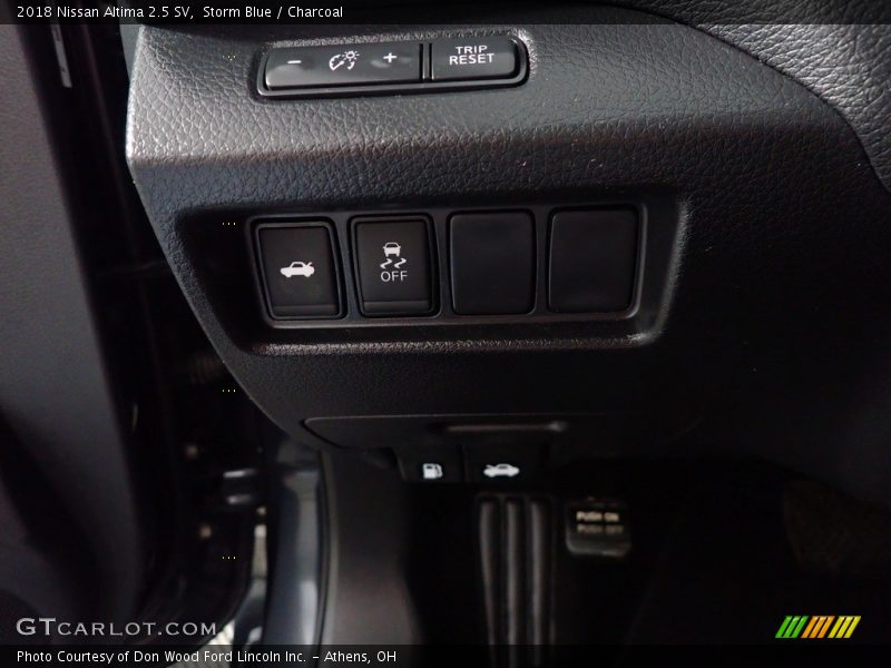 Storm Blue / Charcoal 2018 Nissan Altima 2.5 SV