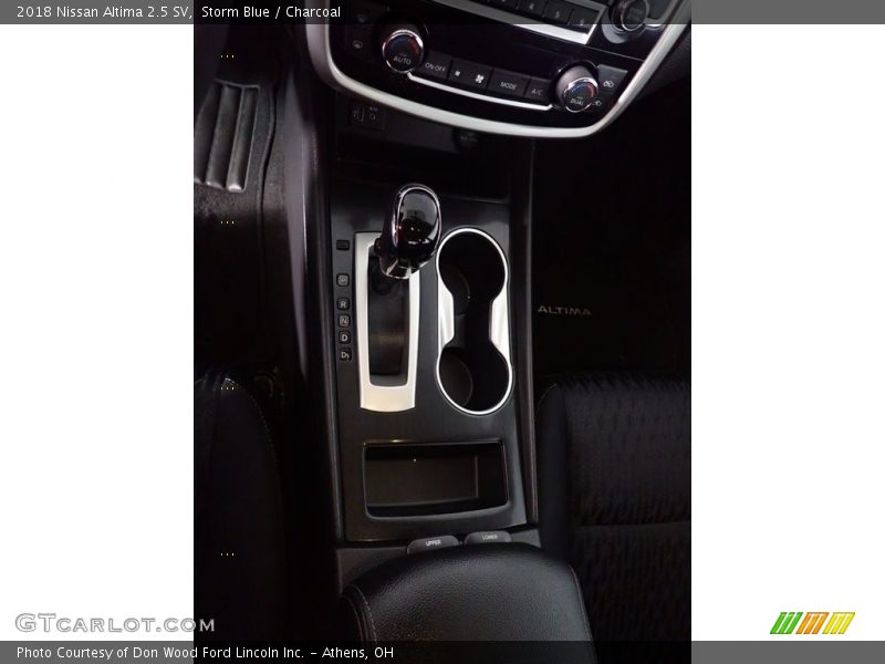 Storm Blue / Charcoal 2018 Nissan Altima 2.5 SV