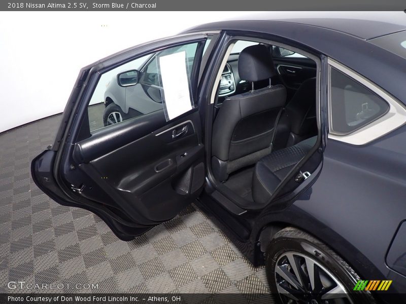 Storm Blue / Charcoal 2018 Nissan Altima 2.5 SV