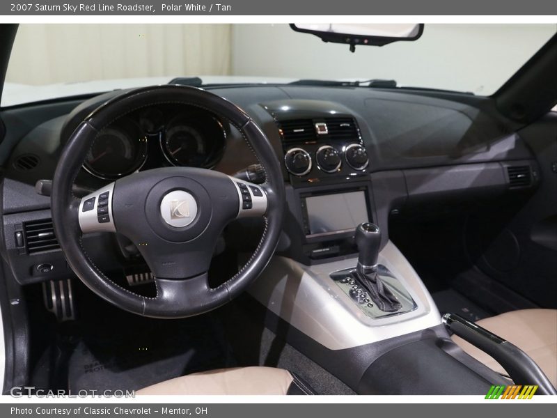 Dashboard of 2007 Sky Red Line Roadster