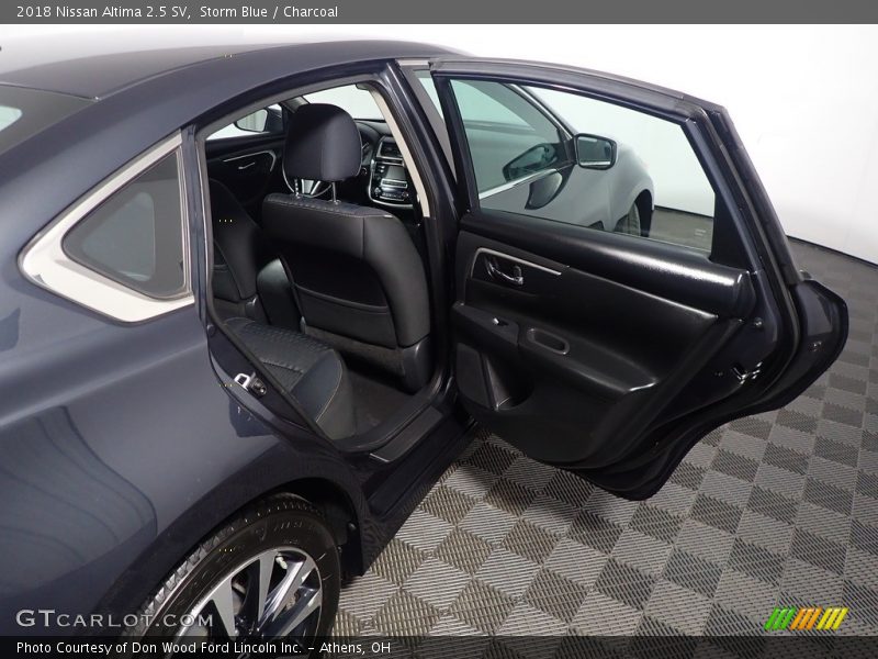 Storm Blue / Charcoal 2018 Nissan Altima 2.5 SV