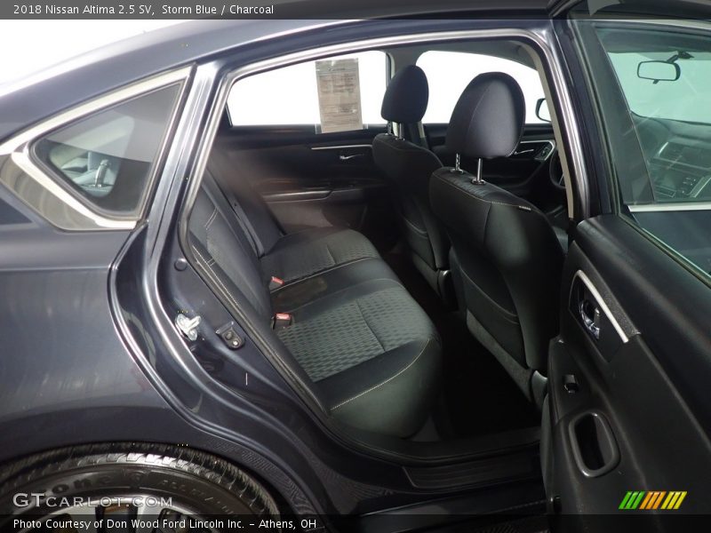 Storm Blue / Charcoal 2018 Nissan Altima 2.5 SV