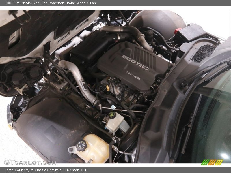  2007 Sky Red Line Roadster Engine - 2.0 Liter Turbocharged DOHC 16V VVT ECOTEC 4 Cylinder