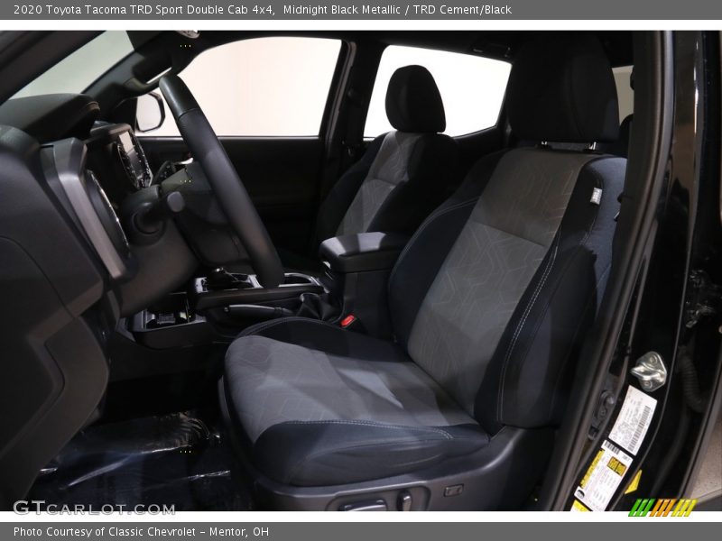 Midnight Black Metallic / TRD Cement/Black 2020 Toyota Tacoma TRD Sport Double Cab 4x4