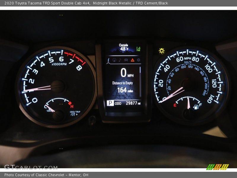 Midnight Black Metallic / TRD Cement/Black 2020 Toyota Tacoma TRD Sport Double Cab 4x4