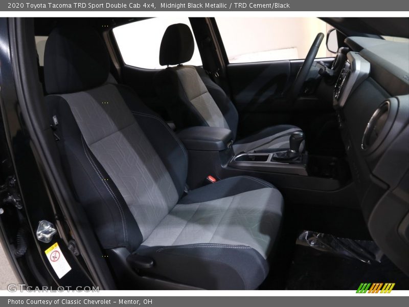 Midnight Black Metallic / TRD Cement/Black 2020 Toyota Tacoma TRD Sport Double Cab 4x4