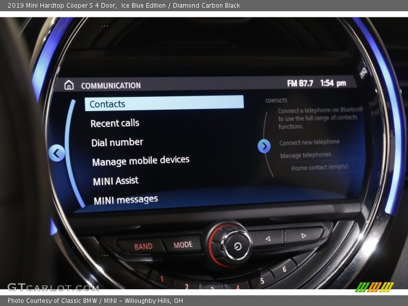 Ice Blue Edition / Diamond Carbon Black 2019 Mini Hardtop Cooper S 4 Door