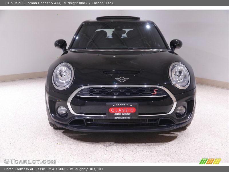 Midnight Black / Carbon Black 2019 Mini Clubman Cooper S All4