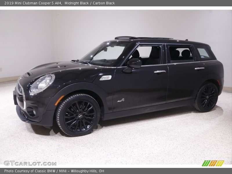 Midnight Black / Carbon Black 2019 Mini Clubman Cooper S All4