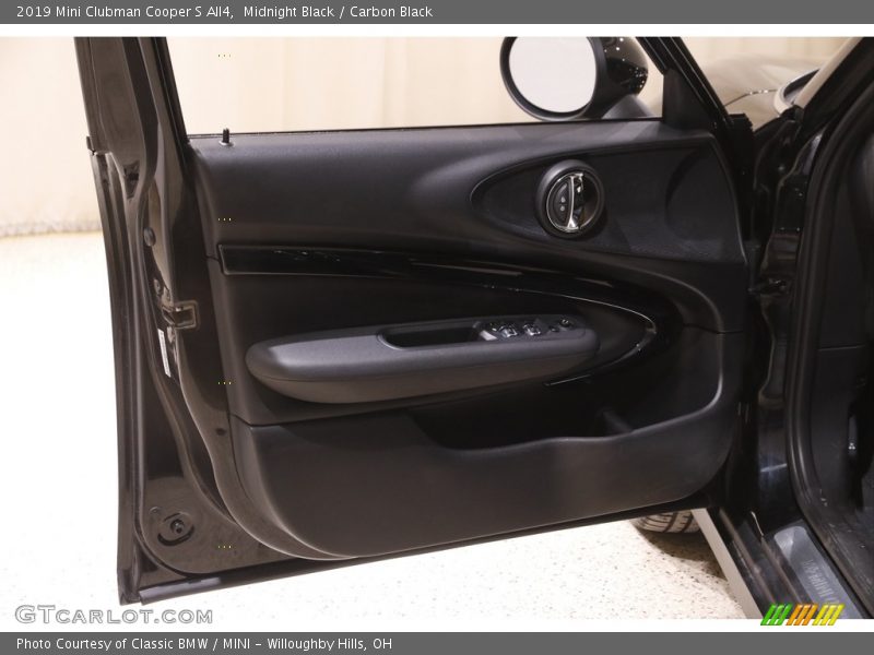 Midnight Black / Carbon Black 2019 Mini Clubman Cooper S All4