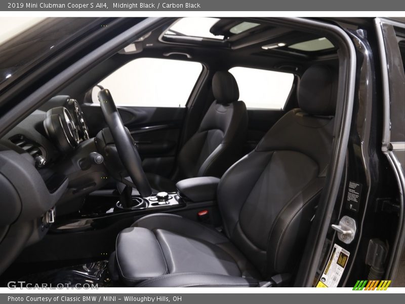 Midnight Black / Carbon Black 2019 Mini Clubman Cooper S All4