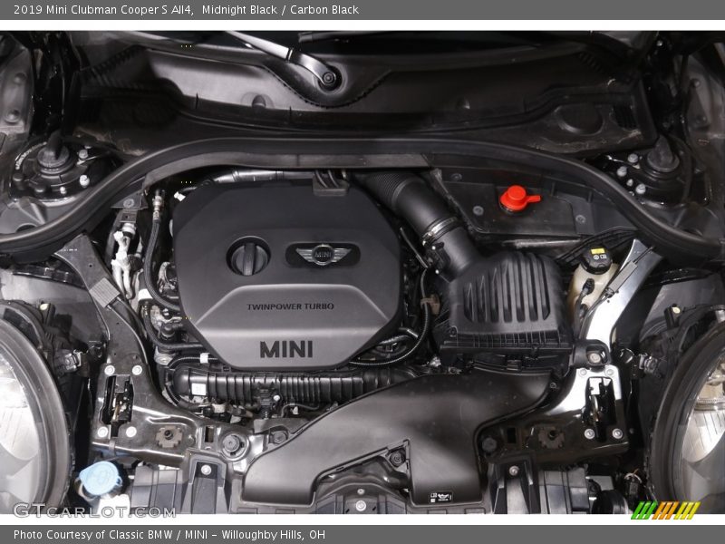 Midnight Black / Carbon Black 2019 Mini Clubman Cooper S All4