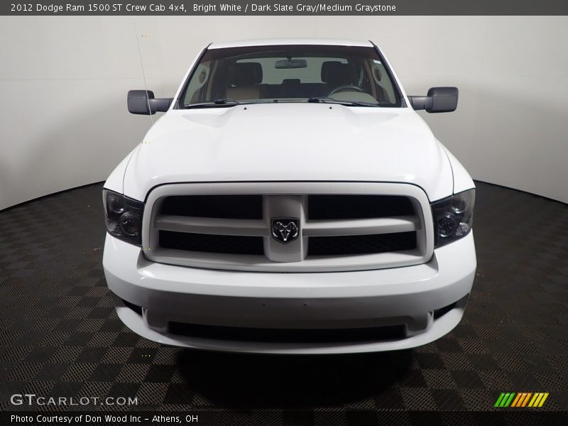 Bright White / Dark Slate Gray/Medium Graystone 2012 Dodge Ram 1500 ST Crew Cab 4x4