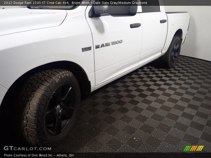 Bright White / Dark Slate Gray/Medium Graystone 2012 Dodge Ram 1500 ST Crew Cab 4x4