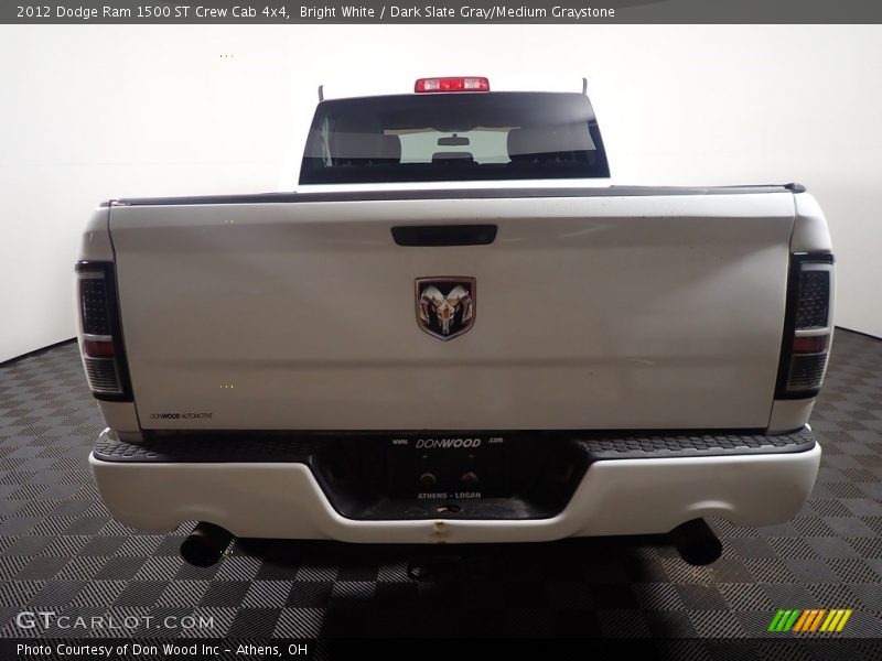Bright White / Dark Slate Gray/Medium Graystone 2012 Dodge Ram 1500 ST Crew Cab 4x4