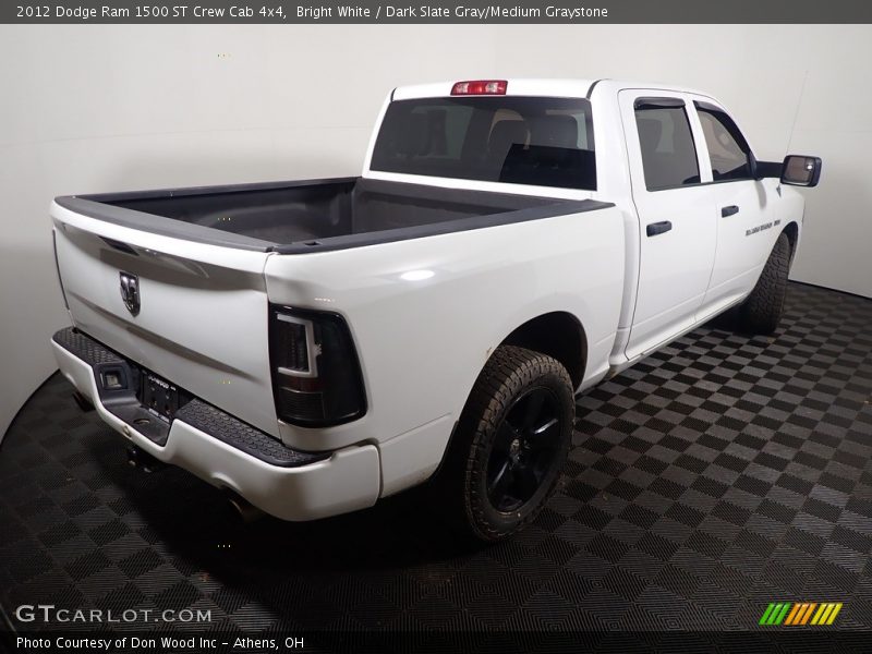 Bright White / Dark Slate Gray/Medium Graystone 2012 Dodge Ram 1500 ST Crew Cab 4x4