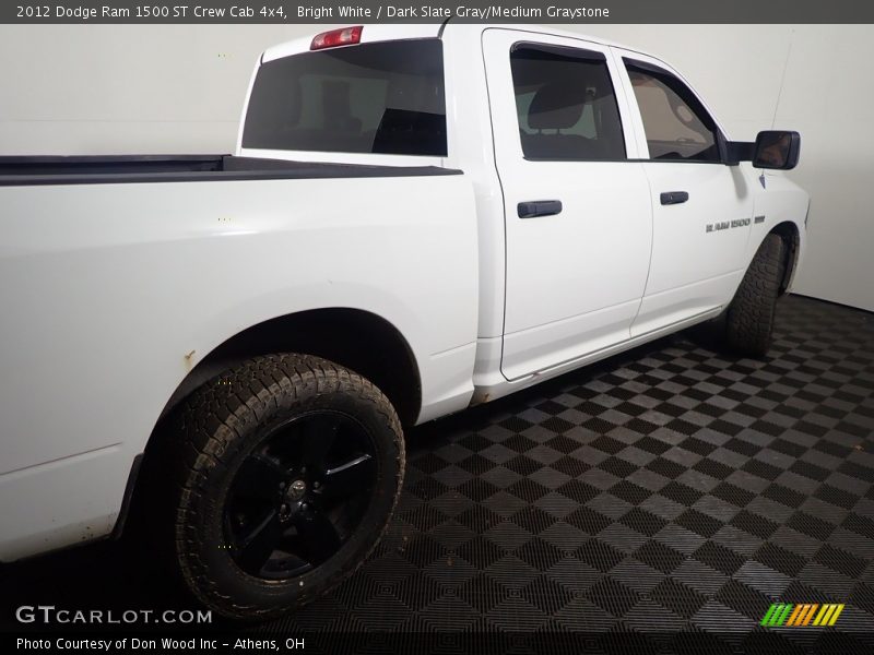 Bright White / Dark Slate Gray/Medium Graystone 2012 Dodge Ram 1500 ST Crew Cab 4x4