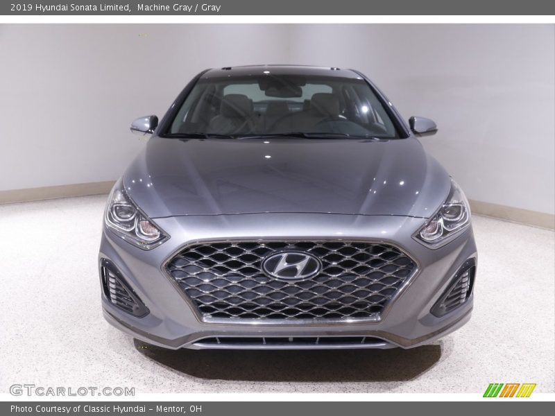 Machine Gray / Gray 2019 Hyundai Sonata Limited