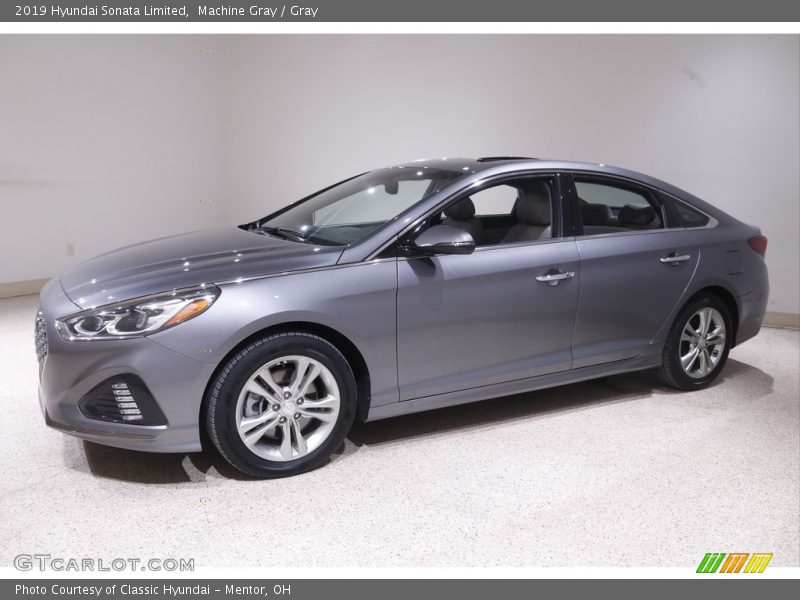 Machine Gray / Gray 2019 Hyundai Sonata Limited