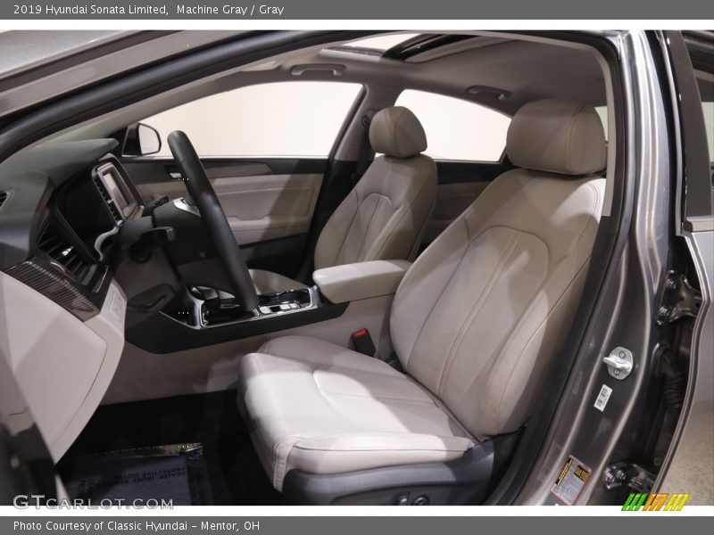 Machine Gray / Gray 2019 Hyundai Sonata Limited