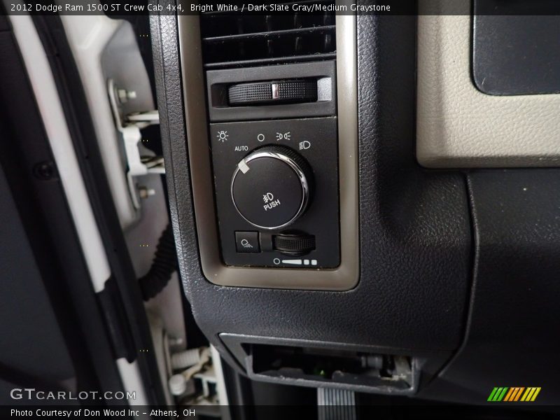 Bright White / Dark Slate Gray/Medium Graystone 2012 Dodge Ram 1500 ST Crew Cab 4x4