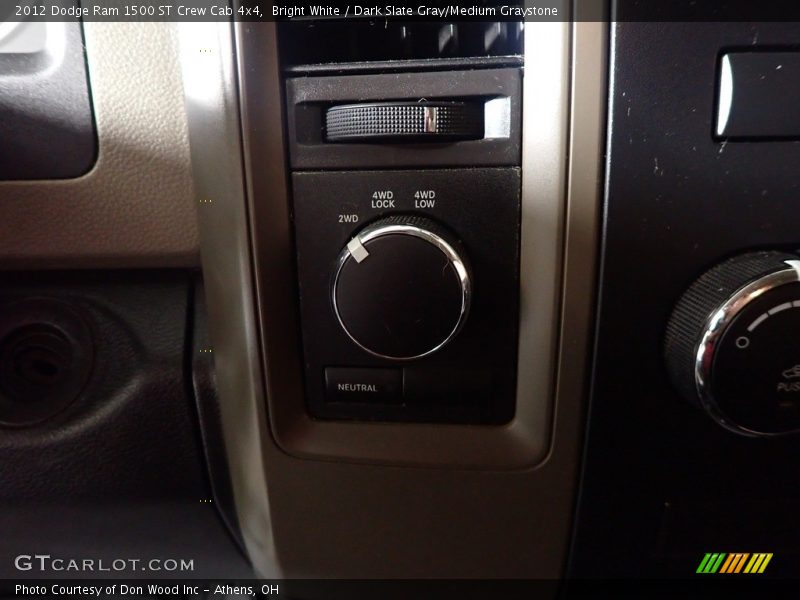 Bright White / Dark Slate Gray/Medium Graystone 2012 Dodge Ram 1500 ST Crew Cab 4x4